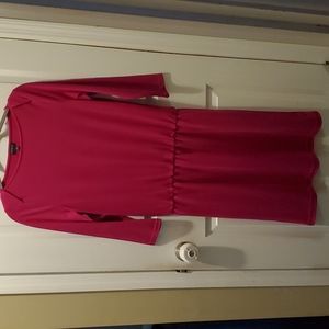 Talbots Magenta Dress Size Small
